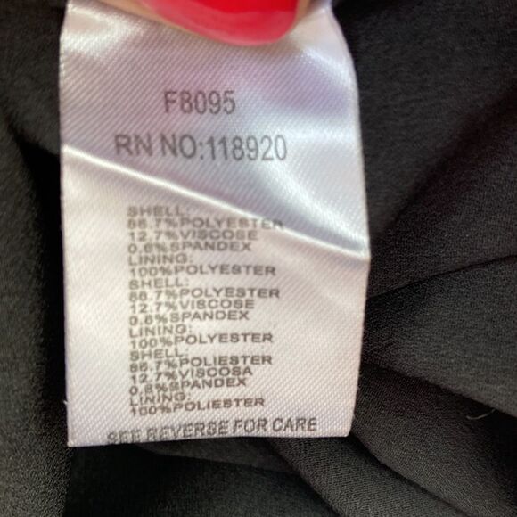 Lucy Paris Navy and white Polkadot dress Small NWT - Picture 8 of 9